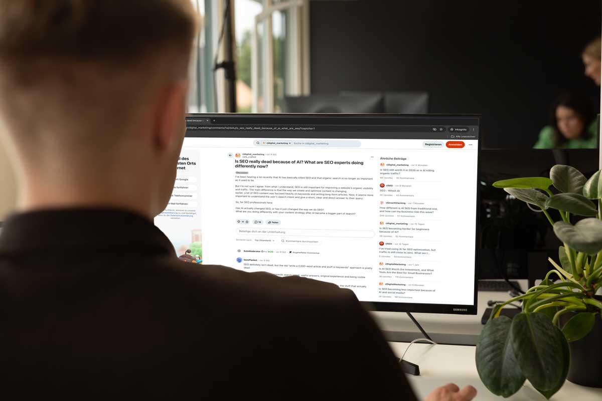 Reddit als SEO- und KI-Zitationsquelle