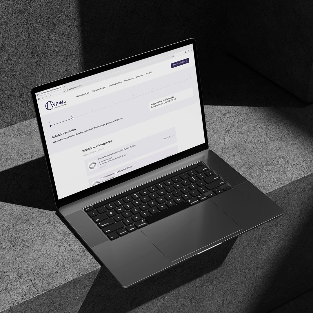 Speziallösung für Wärmepumpen