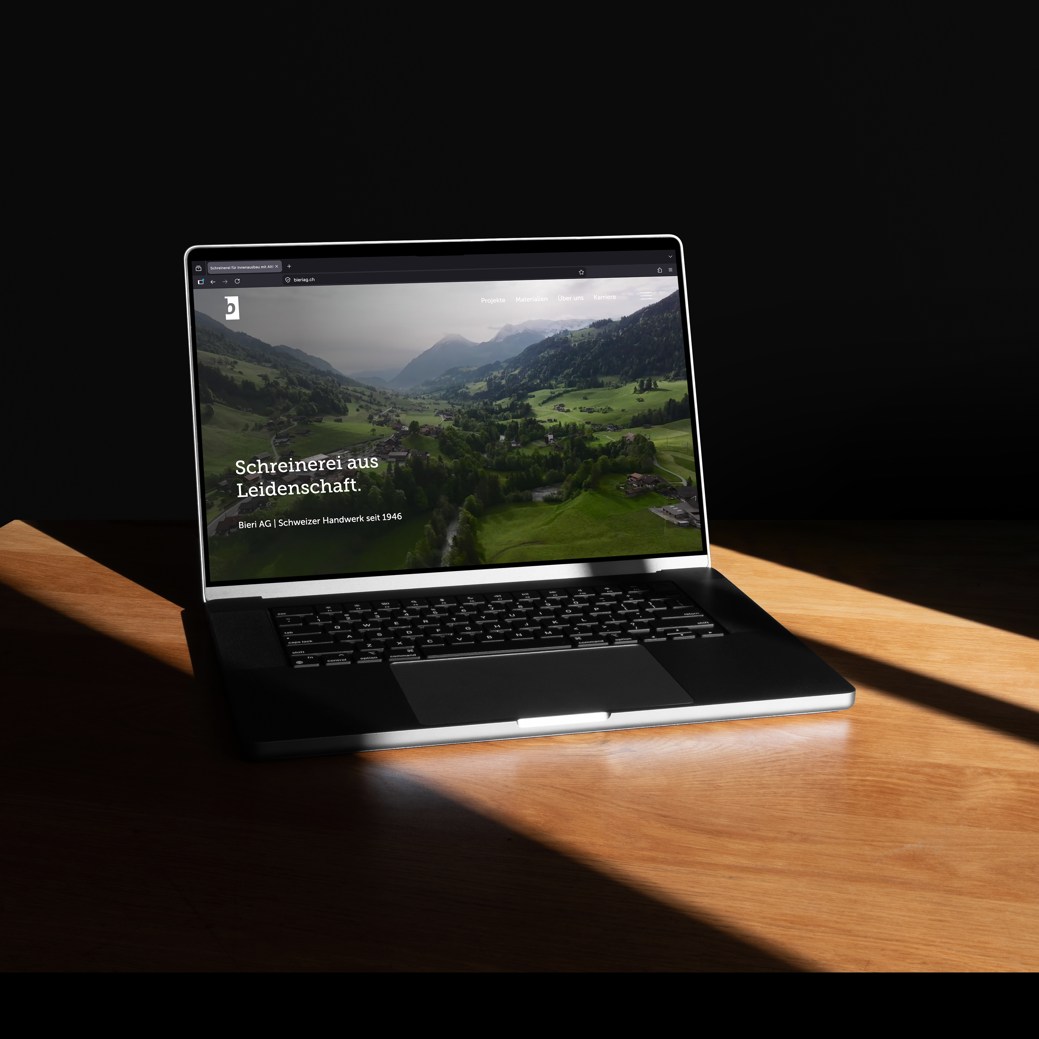 Neue Website für eine Schreinerei mit Altholz-Spezialisierung
