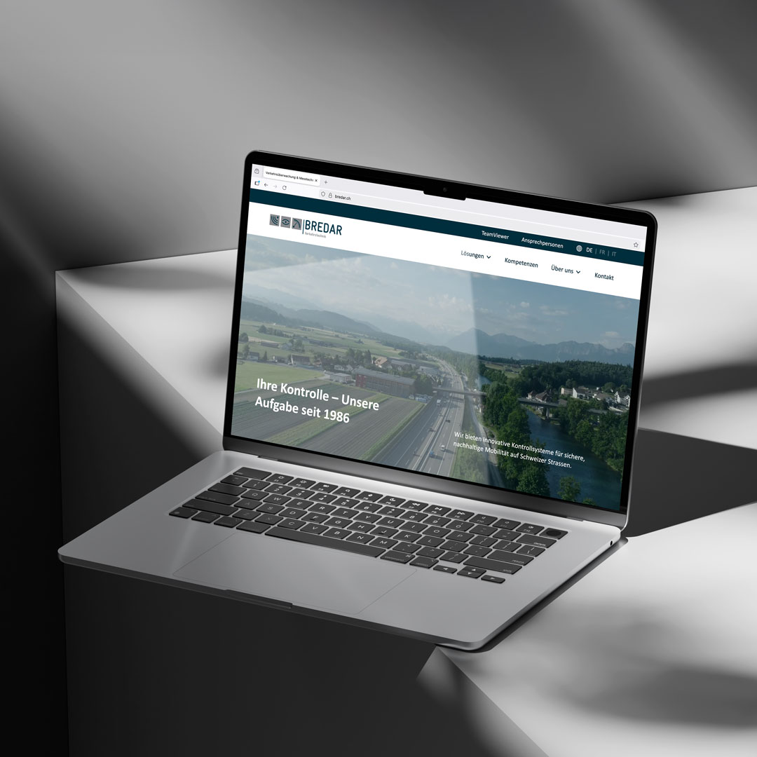 Website-Modernisierung für Schweizer Verkehrstechnik
