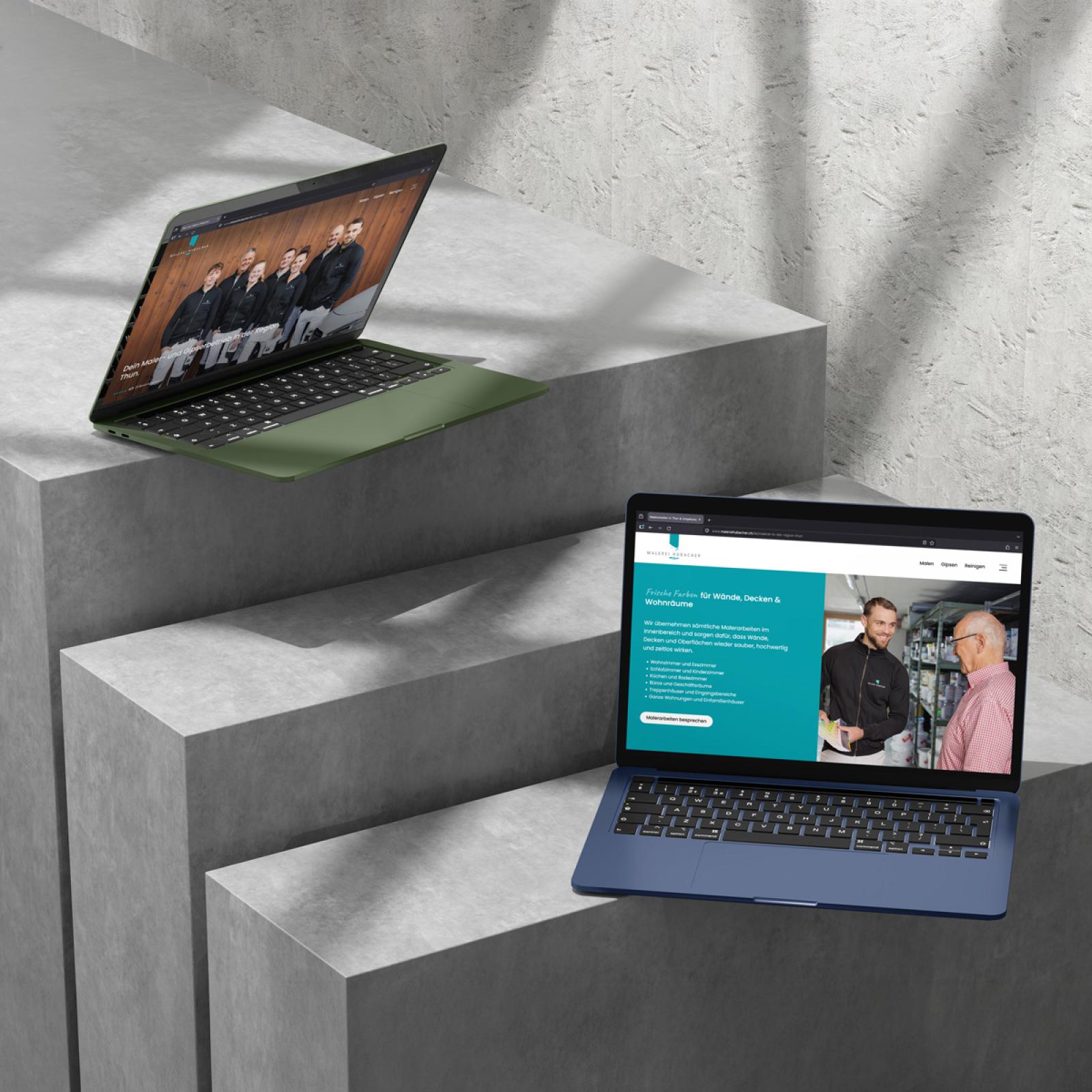 Redesign Website für einen Malerbetrieb in Thun