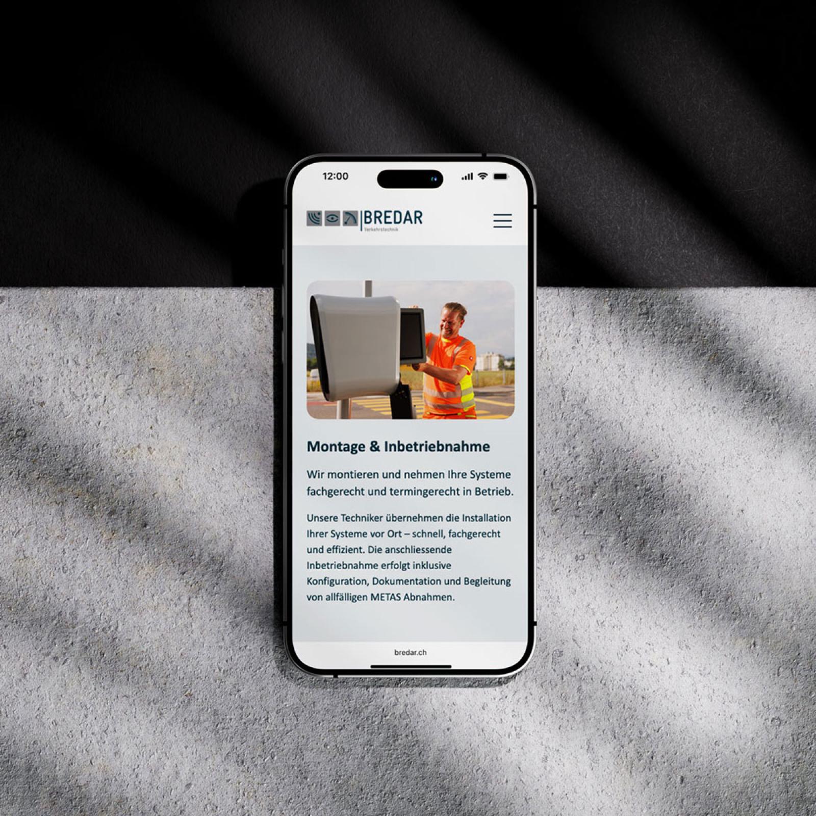 Website-Modernisierung für Schweizer Verkehrstechnik