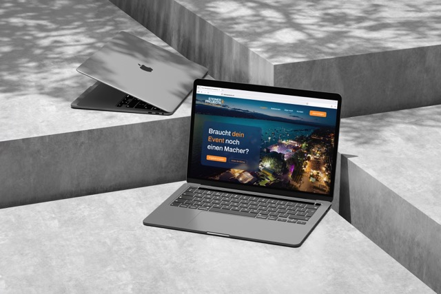 Steiner Projects Schweiz GmbH – Neue Marke und Website für ein Eventunternehmen | Projekt der Webagentur aus Thun & Bern