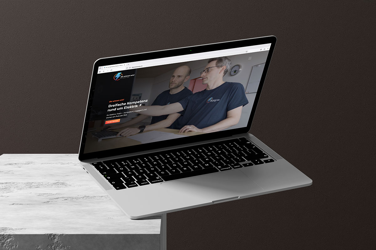 Die wissen wie! – Zusammenschluss in der Elektro-Branche | Projekt der Webagentur aus Thun & Bern