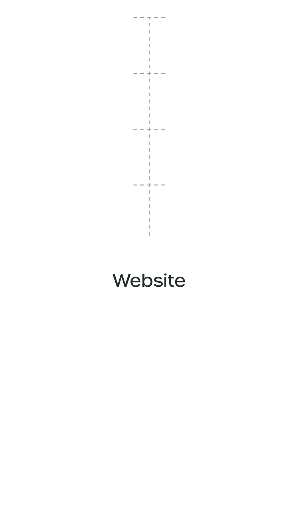 Konzept Marketing Pyramide Website
